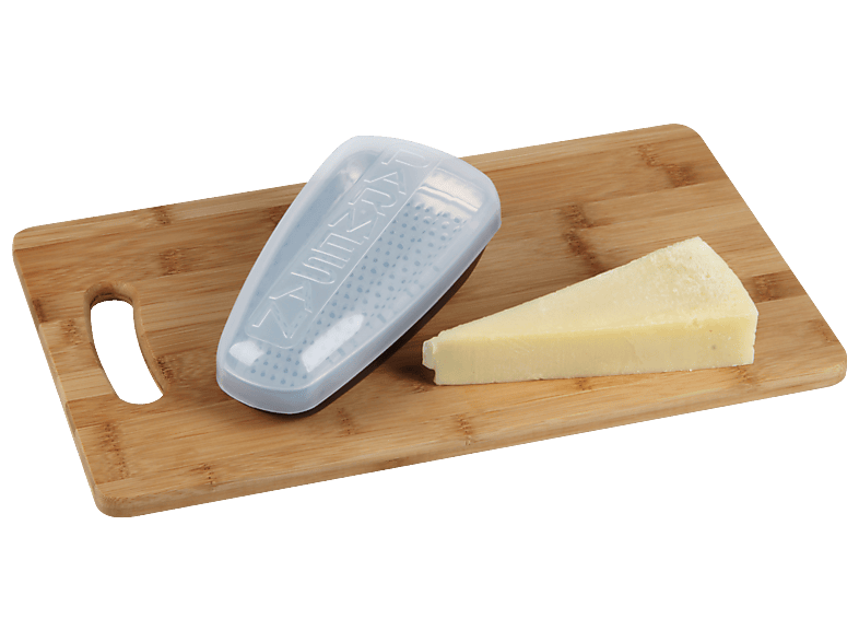 Fackelmann 45463 Parmesanreibe, Transparent/Grau, Spülmaschinengeeignet — Foto 4 von 5