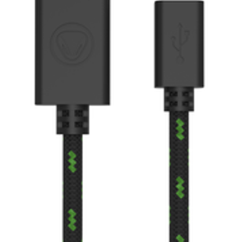 USB Xbox Schwarz/Grün SNAKEBYTE One SB910470 Charge-Kabel,