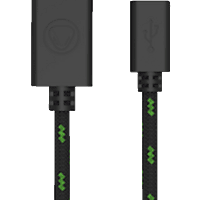 SNAKEBYTE SB910470 Xbox One USB Charge-Kabel, Schwarz/Grün