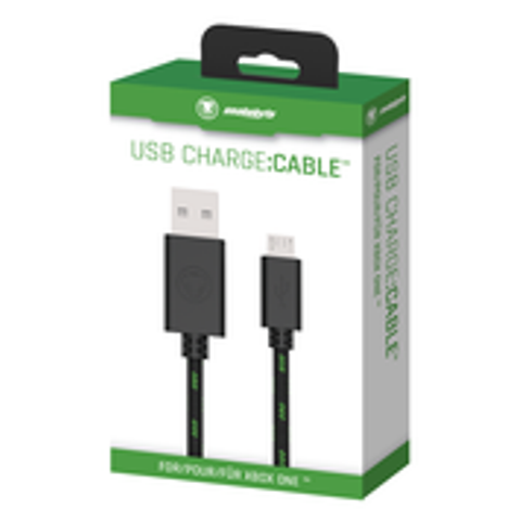 SB910470 SNAKEBYTE Schwarz/Grün Xbox One Charge-Kabel, USB