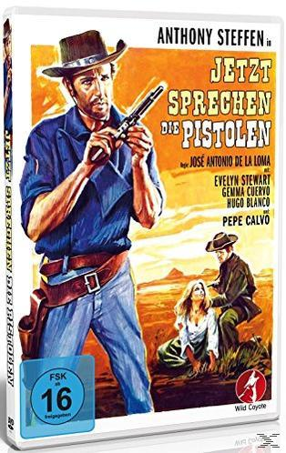 Ein Filmcover mit einem Mann, der eine Waffe hält. Im Hintergrund sind zwei weitere Personen zu sehen.