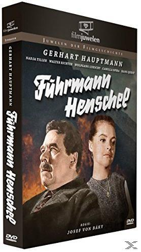 DVD-Hülle, schwarz, mit zwei Personen auf dem Cover. Titel: Fuhrmann Henschel. Deutscher Text.
