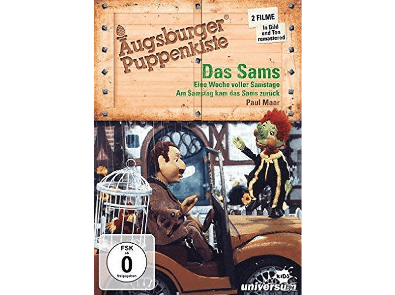 Das Puppenkiste DVD Augsburger Sams -