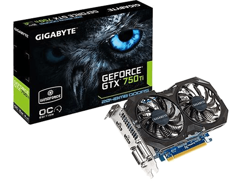 GIGABYTE GTX750 Ti 2GB DDR5 128Bit DX12 Nvidia GeForce Ekran Kartı
