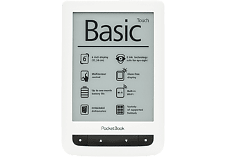 POCKETBOOK Basic Touch 624 e-könyv olvasó fehér