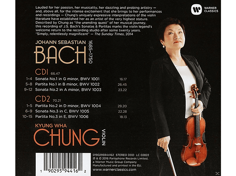 Thumbnail - Jyung-wha Chung - Sonaten & Partiten (CD)