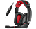 EPOS GSP 350 - Casque de jeu, Noir/Rouge