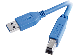 VIVANCO High Quality 1.8m USB 3.0 Kablo Mavi