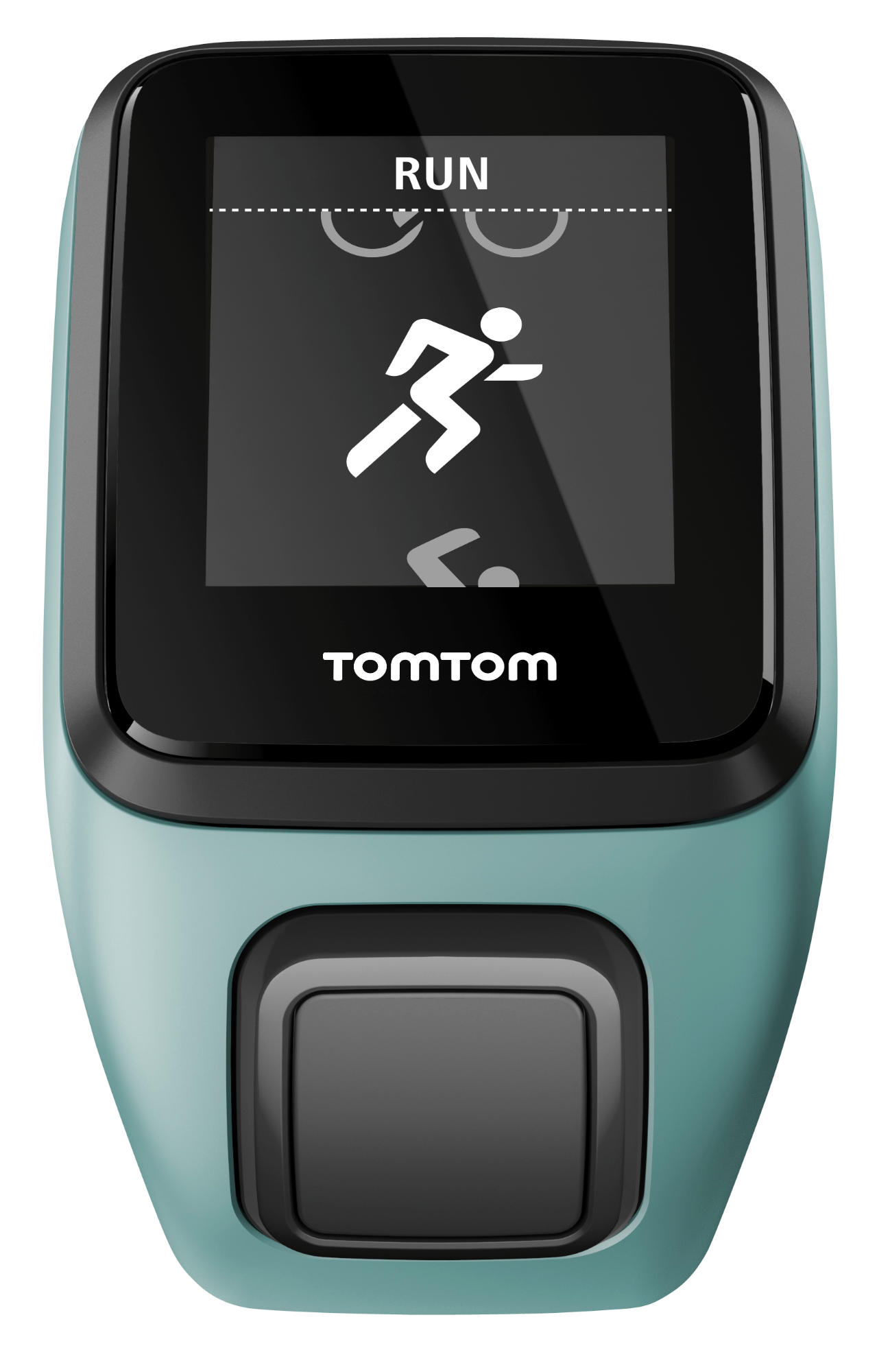Reloj deportivo - TomTom Spark 3 Cardio, Color Aqua, Correa pequeña