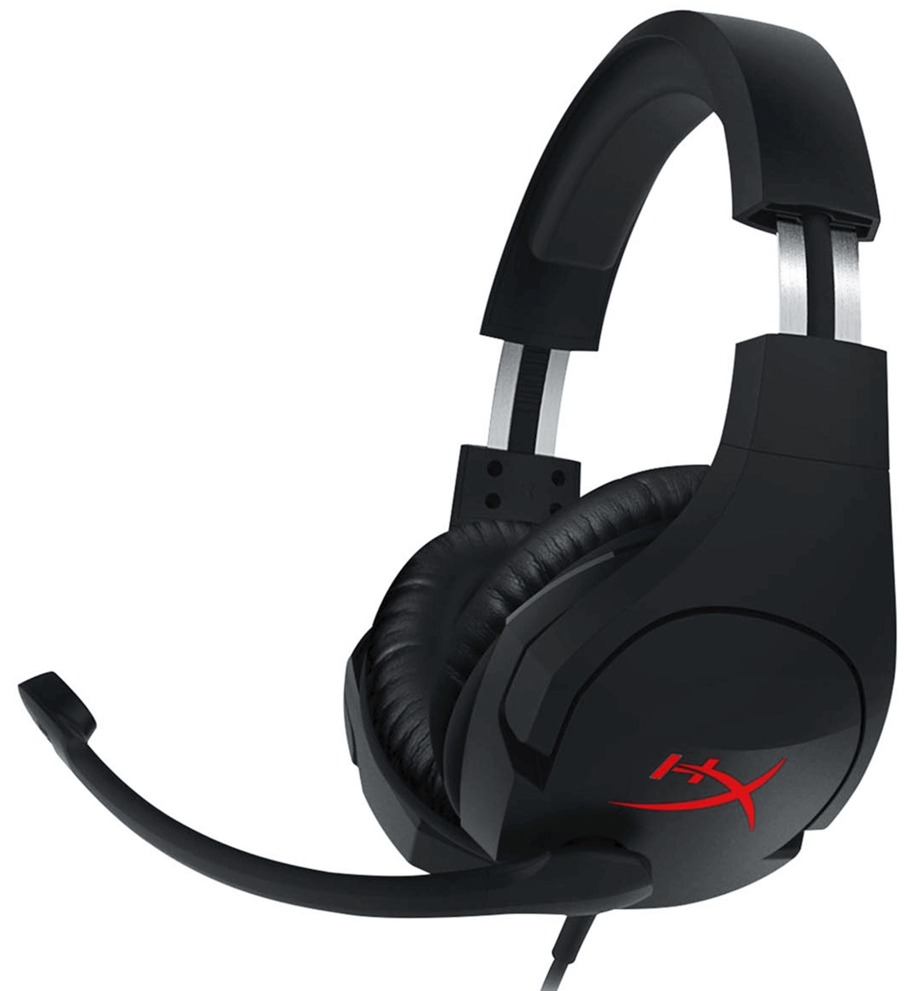 Auriculares gaming - HyperX Cloud Stinger, De diadema, Com cable, Micrófono integrado, Negro