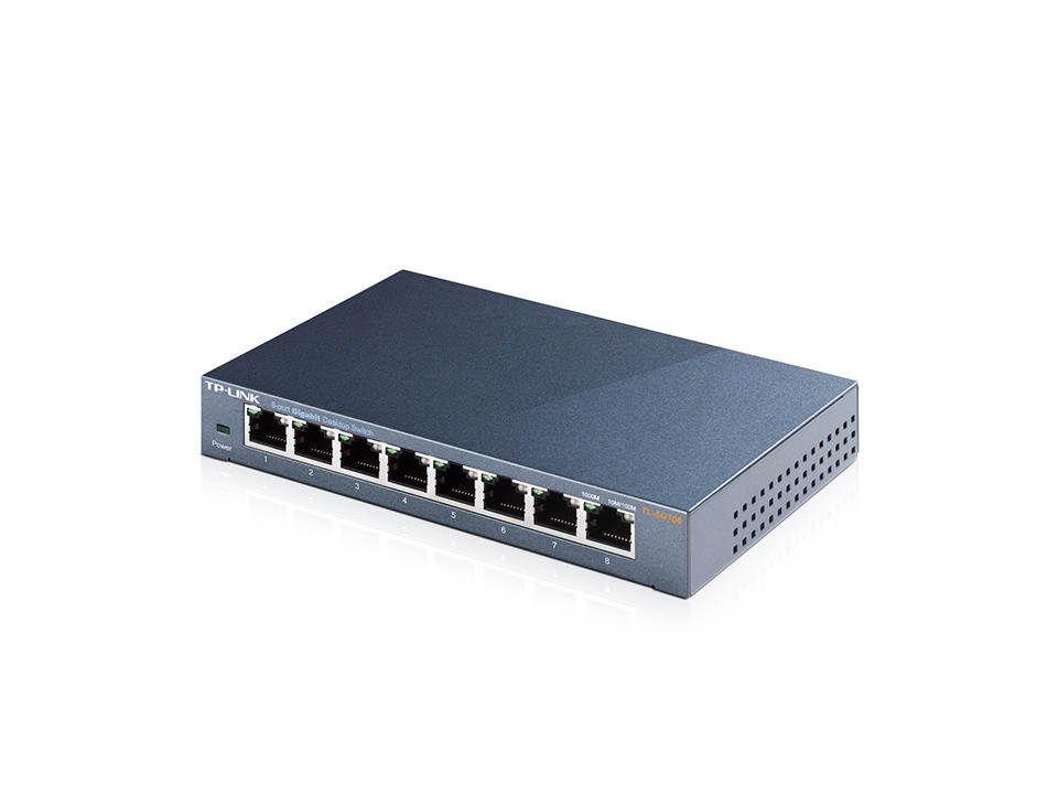 TP-LINK TL-SG108 8-Port 10/100/1000 Mbps Masaüstü Switch Fiyat