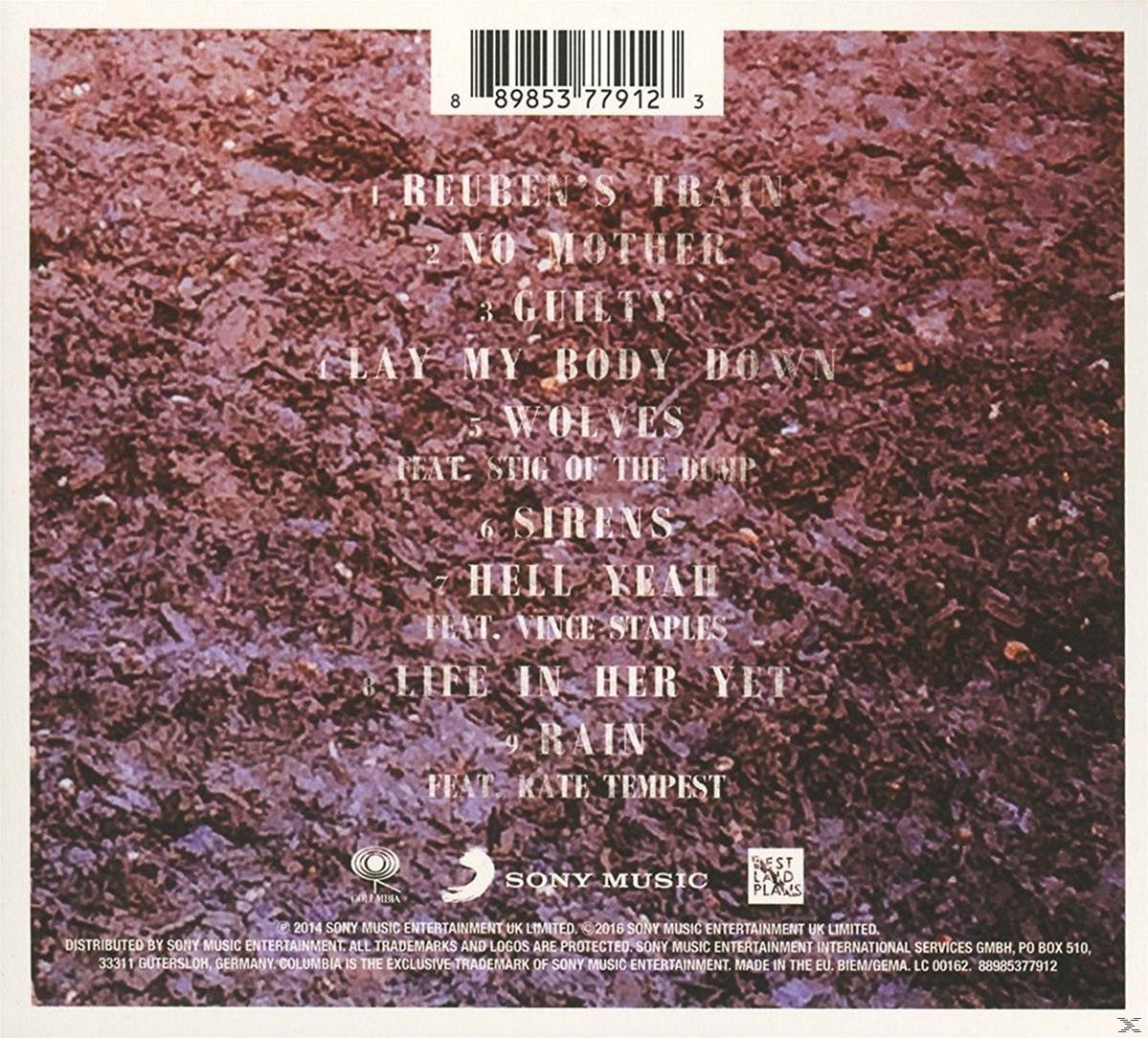 CD-Cover mit Text. Braun-weißer Hintergrund. Titelliste sichtbar.