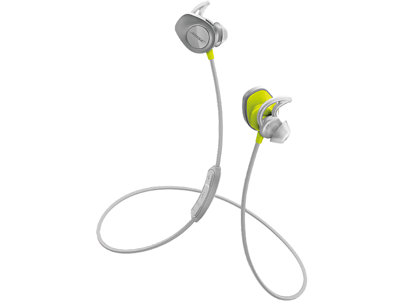 BOSE Draadloze sport oortjes SoundSport Citron (761529-0030)