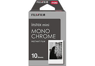 Fuji Instax Mini Film Mono Chrome Sofortbilder In Breitbildformat 10 Aufnahmen Online Kaufen Mediamarkt