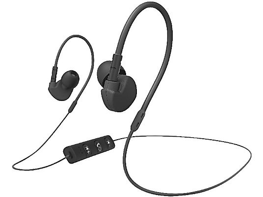 HAMA Run BT - Auricolare Bluetooth (In-ear, Nero)