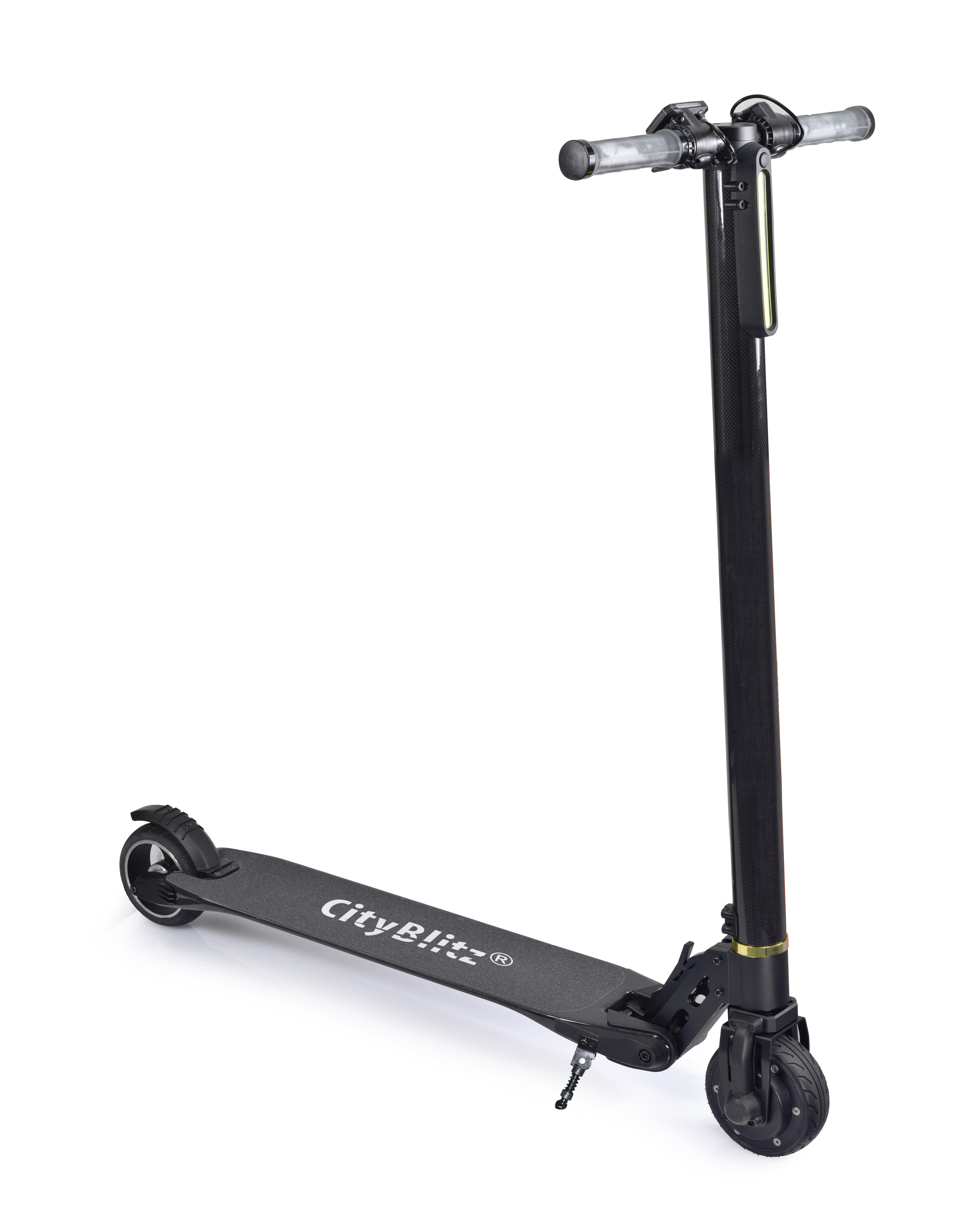 CITY BLITZ CARBON CB 010 E-Scooter (5 Zoll, Schwarz)