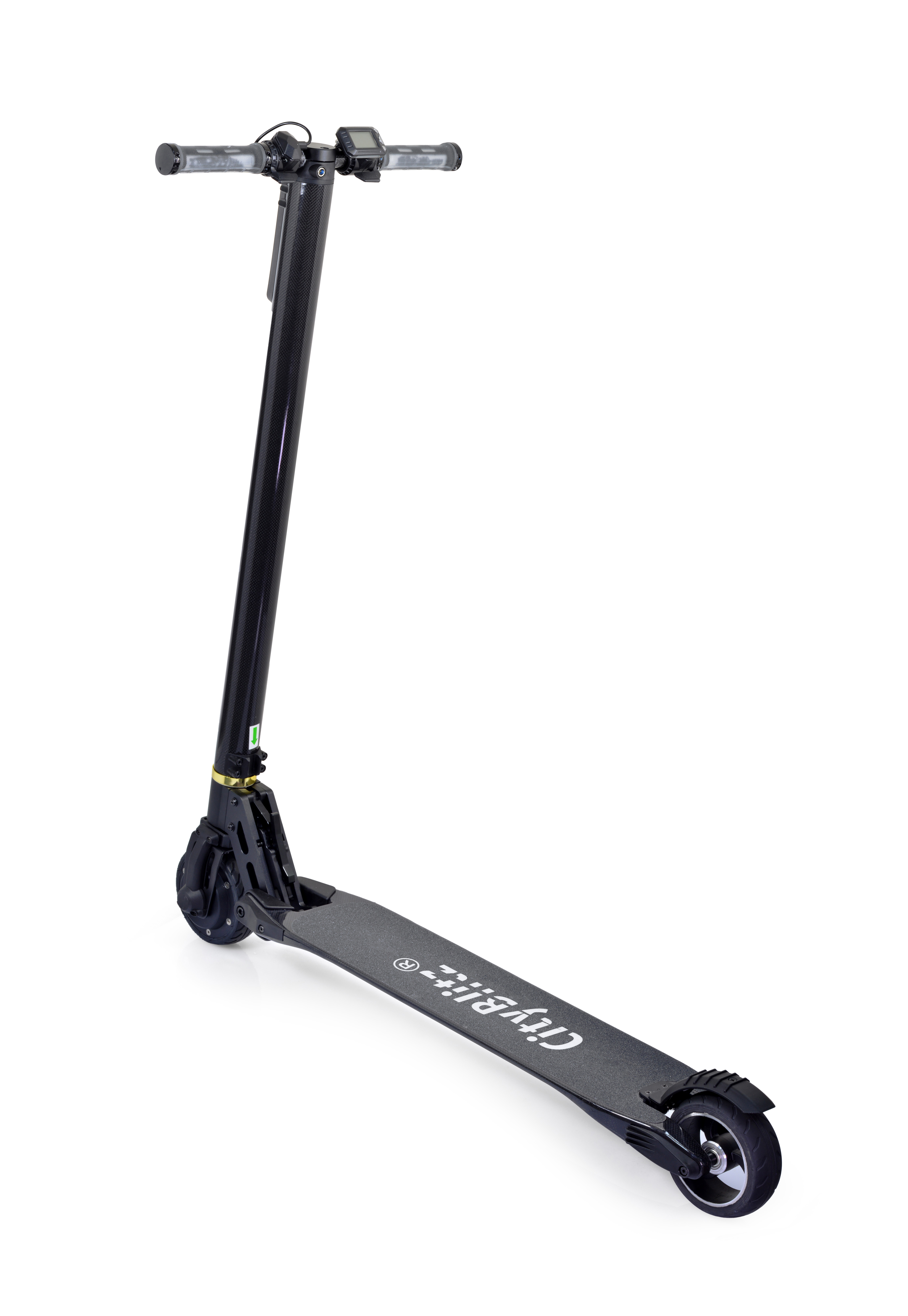 CITY BLITZ CARBON CB 010 E-Scooter (5 Zoll, Schwarz)