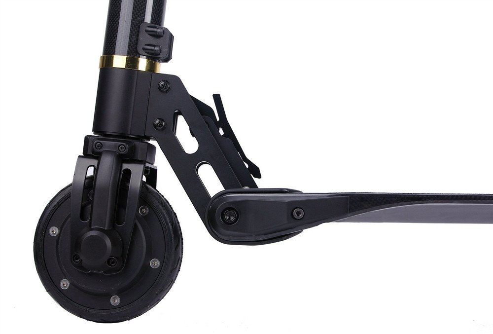 CITY BLITZ CARBON CB 010 E-Scooter (5 Zoll, Schwarz)