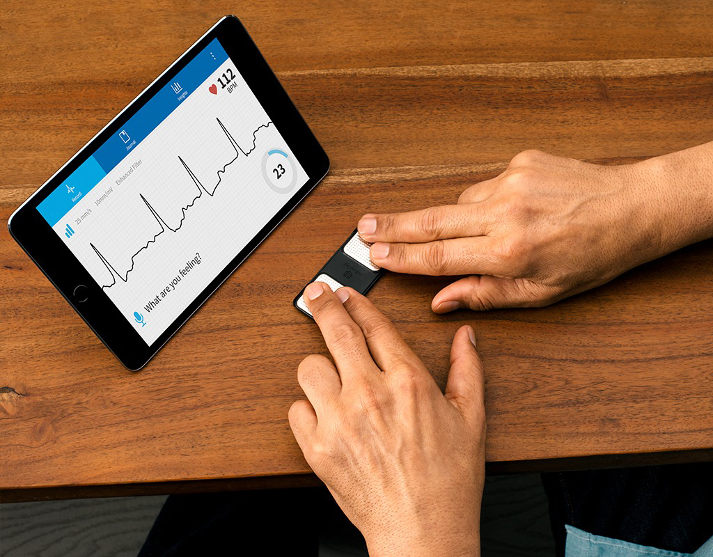 ALIVECOR AC-009-UA-DI - Mobiles EKG (Schwarz)