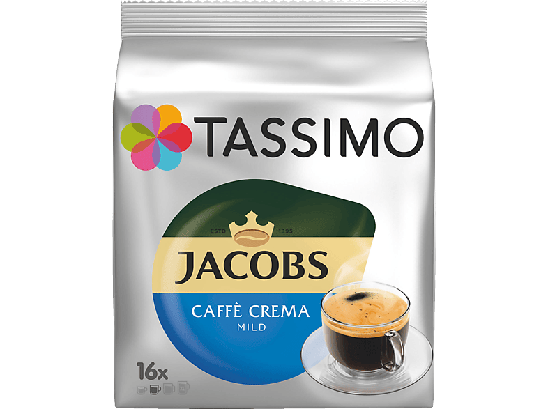 TASSIMO 4031532 Jacobs Caffe Crema (Tassimo) Kaffeekapseln Mild