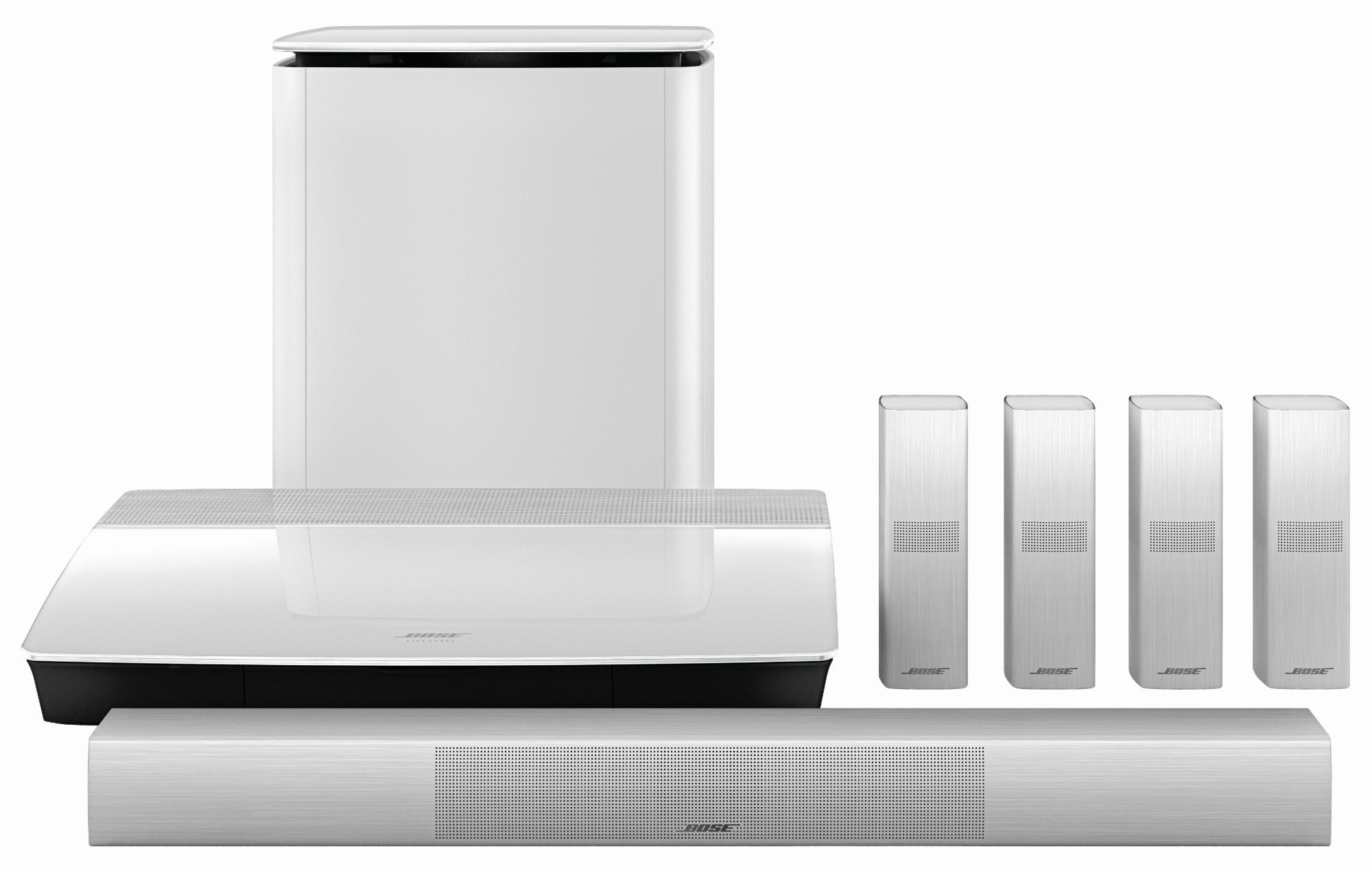 BOSE Lifestyle 650 5.1 Heimkino-System, Bluetooth, Ja, Weiß)