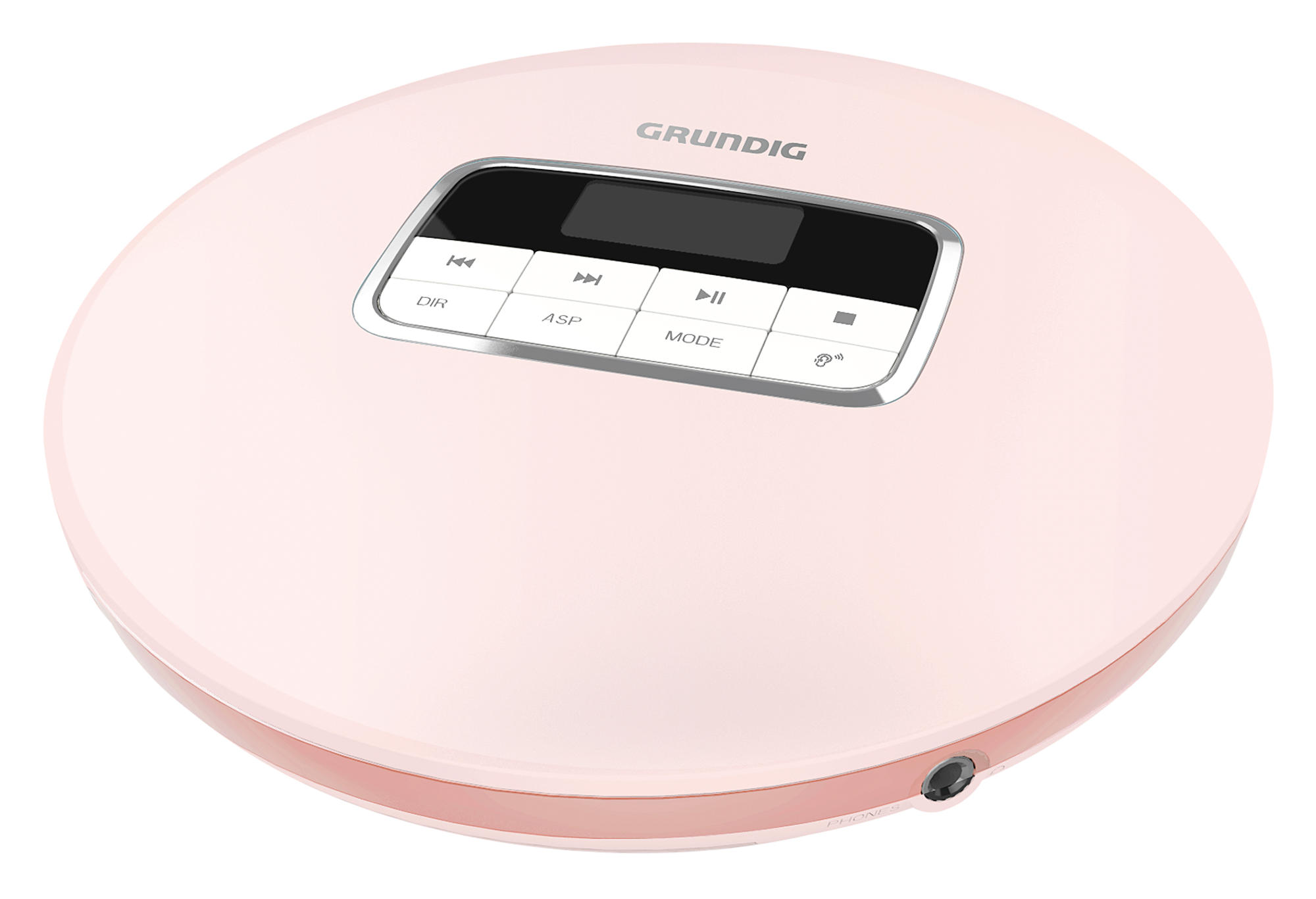 GRUNDIG CDP 6600 Tragbarer CD Player Pink
