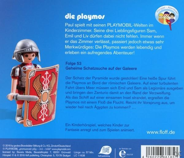 Die Playmos - (53)Geheime Schatzsuche Auf (CD) - Der Galeere