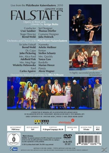 WEIKL/FINK/AGUIRRE/SANDNER - Falstaff  - (DVD)