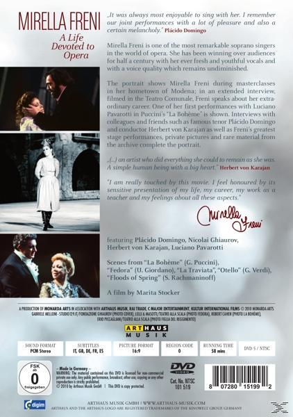 Mirella Freni - A Life Devoted To Opera  - (DVD)
