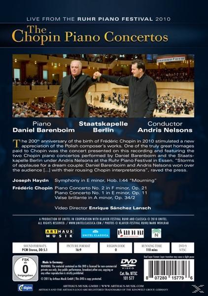 Barenboim & Staatskapelle Berlin - Klavierkonzerte  - (DVD)