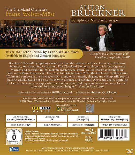 Welser-Möst/Cleveland Orchestra - Sinfonie 7  - (Blu-ray)