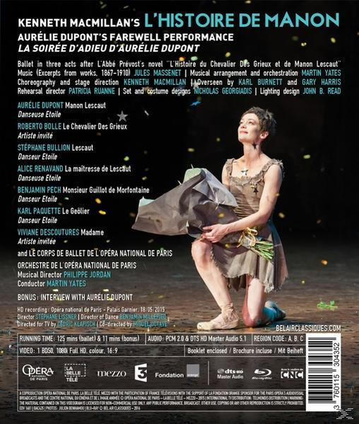 Blu-ray de L\'Histoire Manon