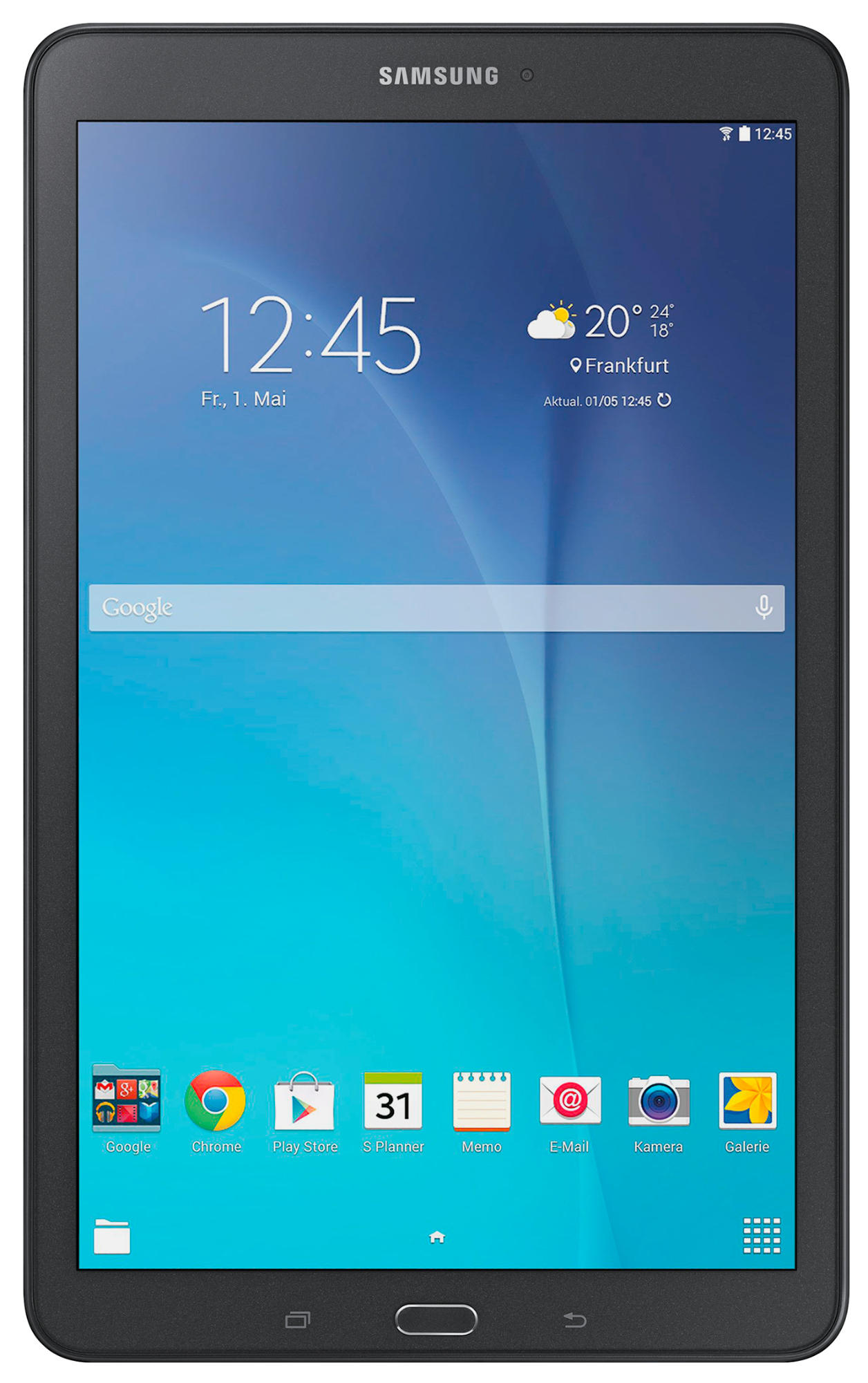 SAMSUNG Galaxy Tab E, Tablet, 8 GB, 9,6 Zoll, Schwarz