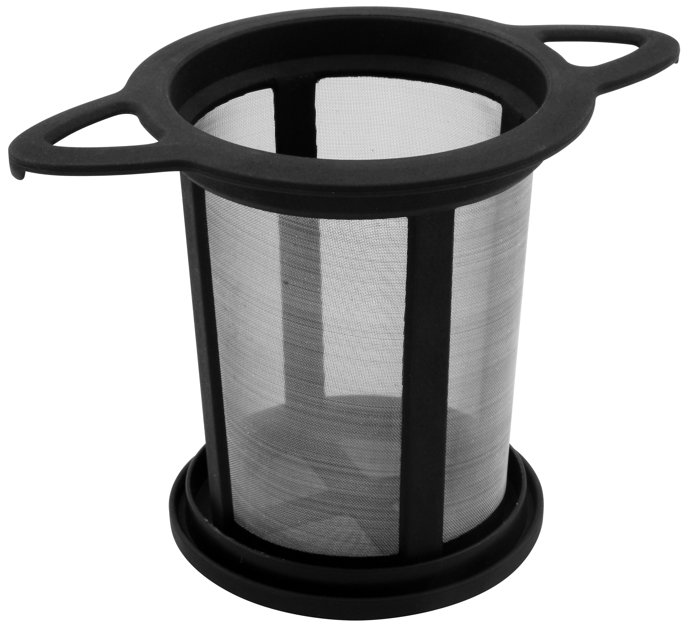 FACKELMANN 42286 Dauerteefilter Schwarz/Silber