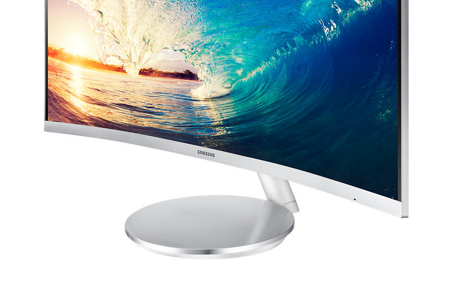 SAMSUNG LC27F591FDMXUF Curved 27 inç HDMI/DP Gümüş Full HD LED Monitör