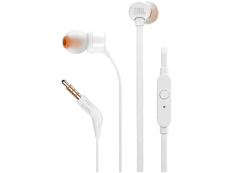 JBL In-Ear Kopfhörer T 110, weiß online kaufen | MediaMarkt