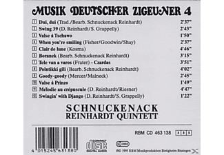 Schnuckenack Reinhardt Qunitett - Musik Deutscher Zigeuner Vol.4  - (CD)