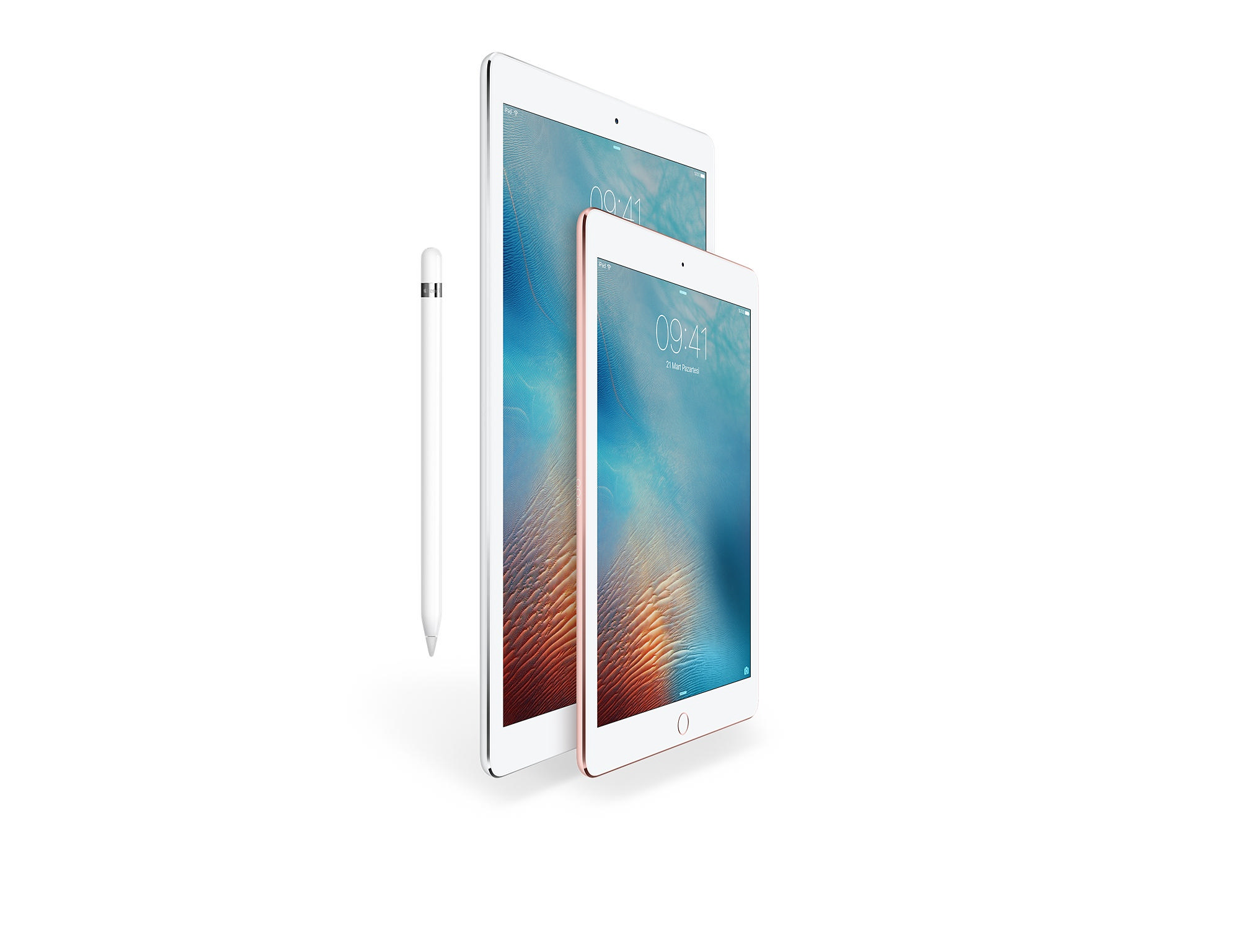 APPLE MLPX2TU/A iPad Pro 9.7 inç Wi-Fi + Cellular 128GB Gümüş Tablet PC