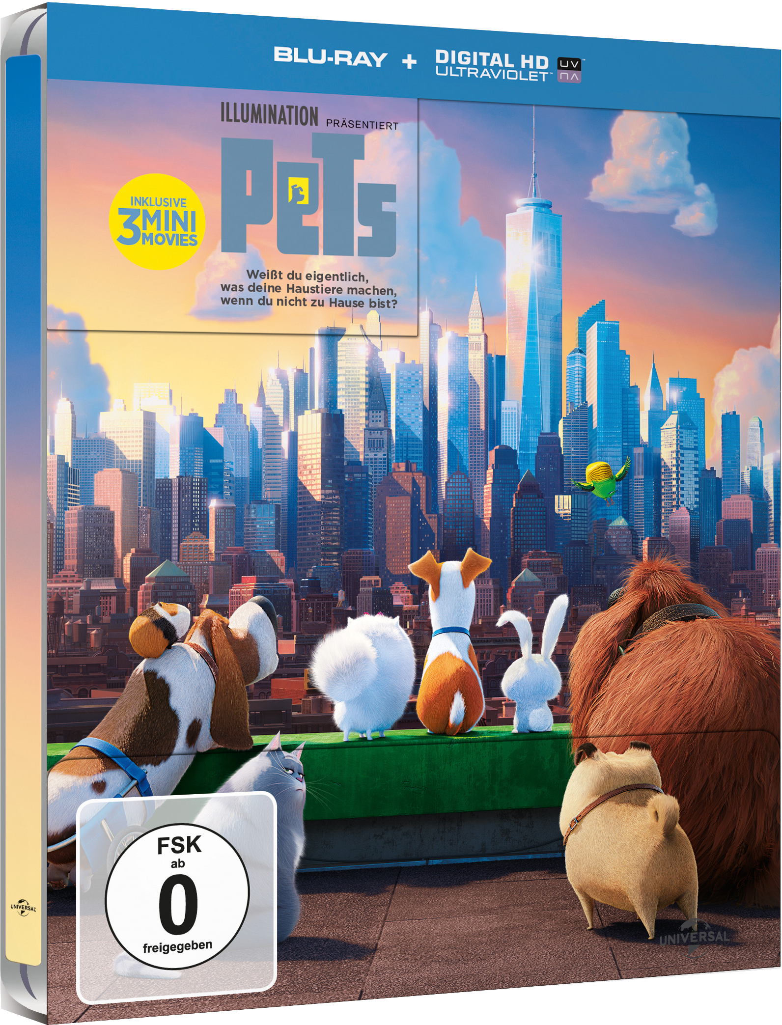 Pets - Limited Edition Steelbook [Blu-ray]