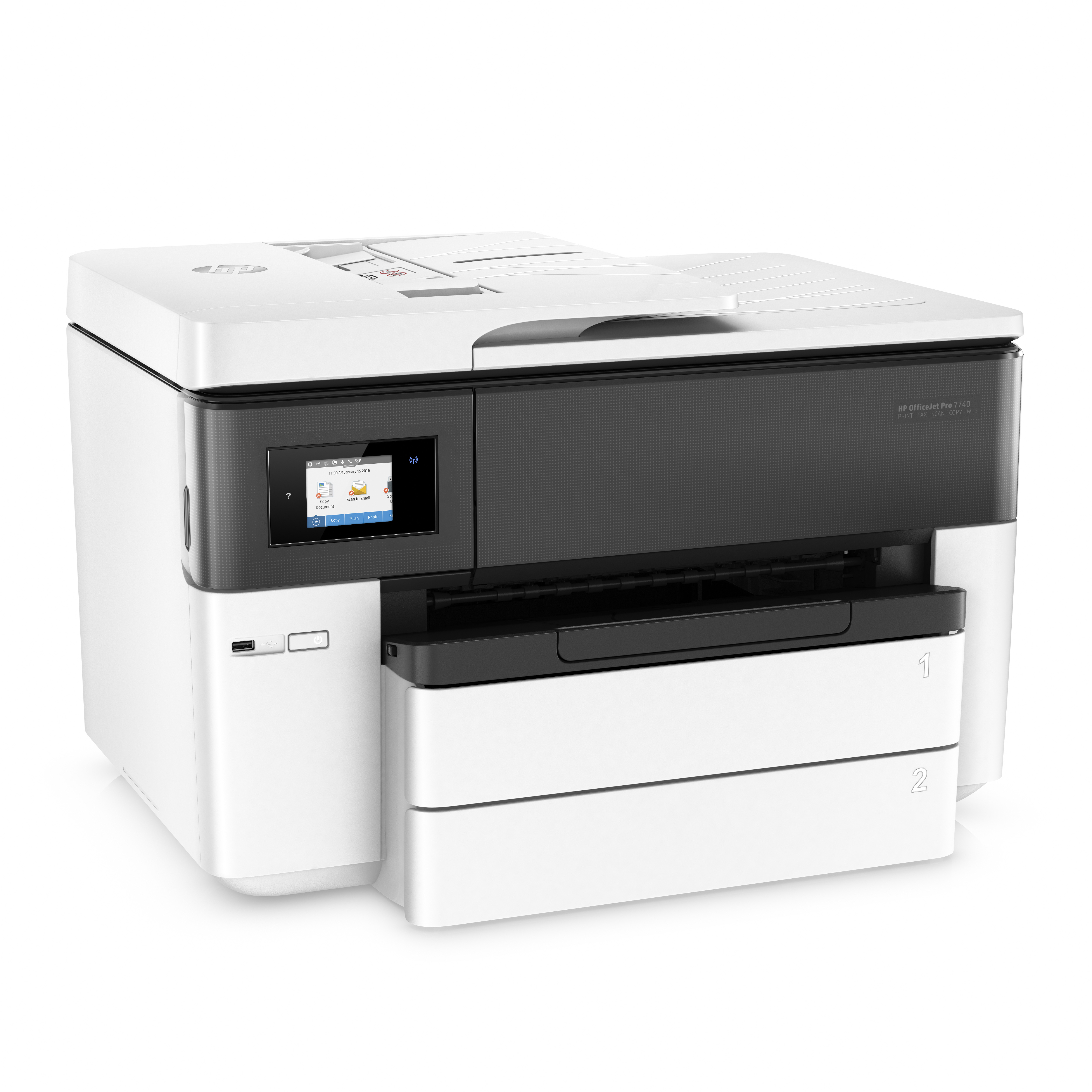 HP OfficeJet Pro 7740 4-in-1 Großformat-Multifunktionsdrucker