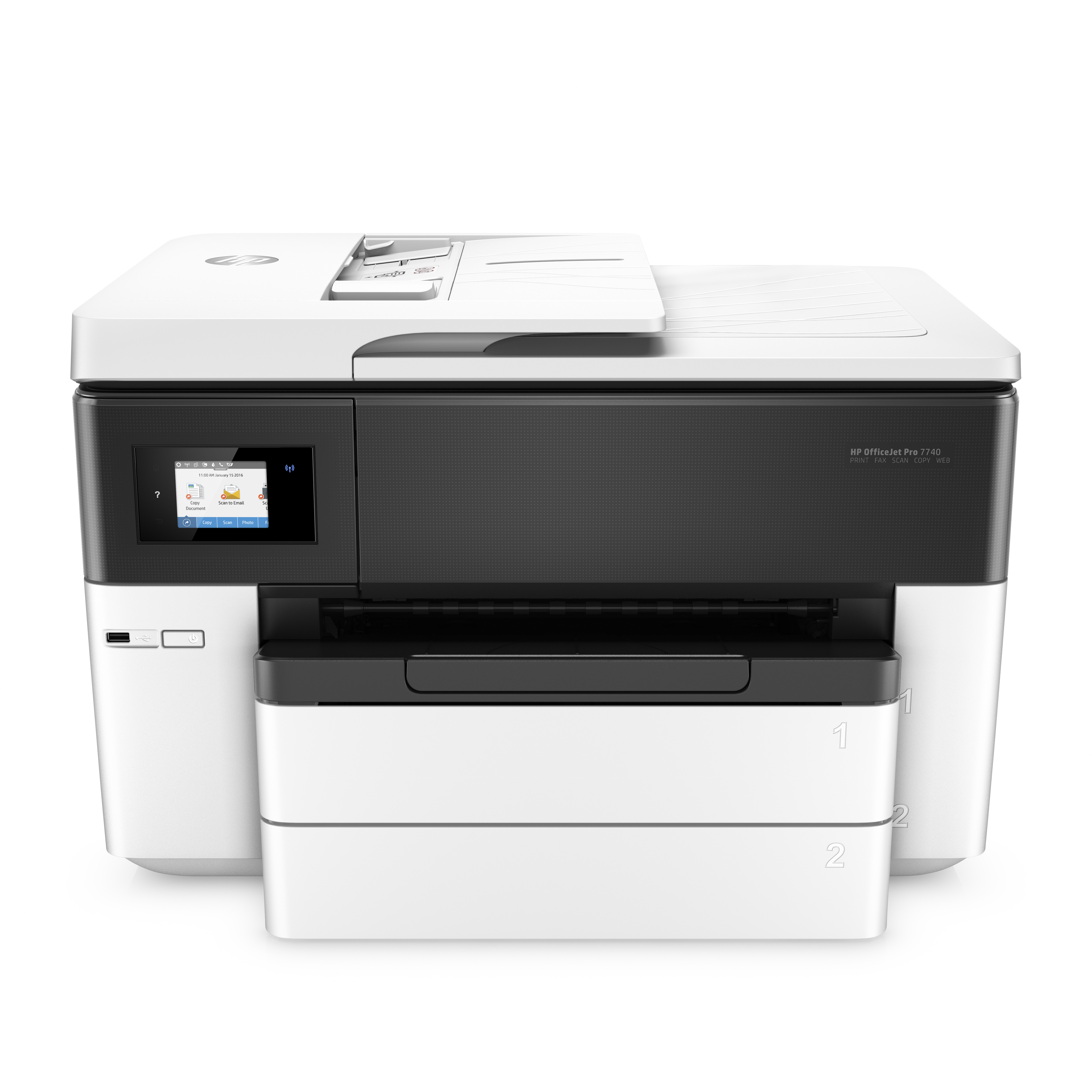 HP OfficeJet Pro 7740 4-in-1 Großformat-Multifunktionsdrucker