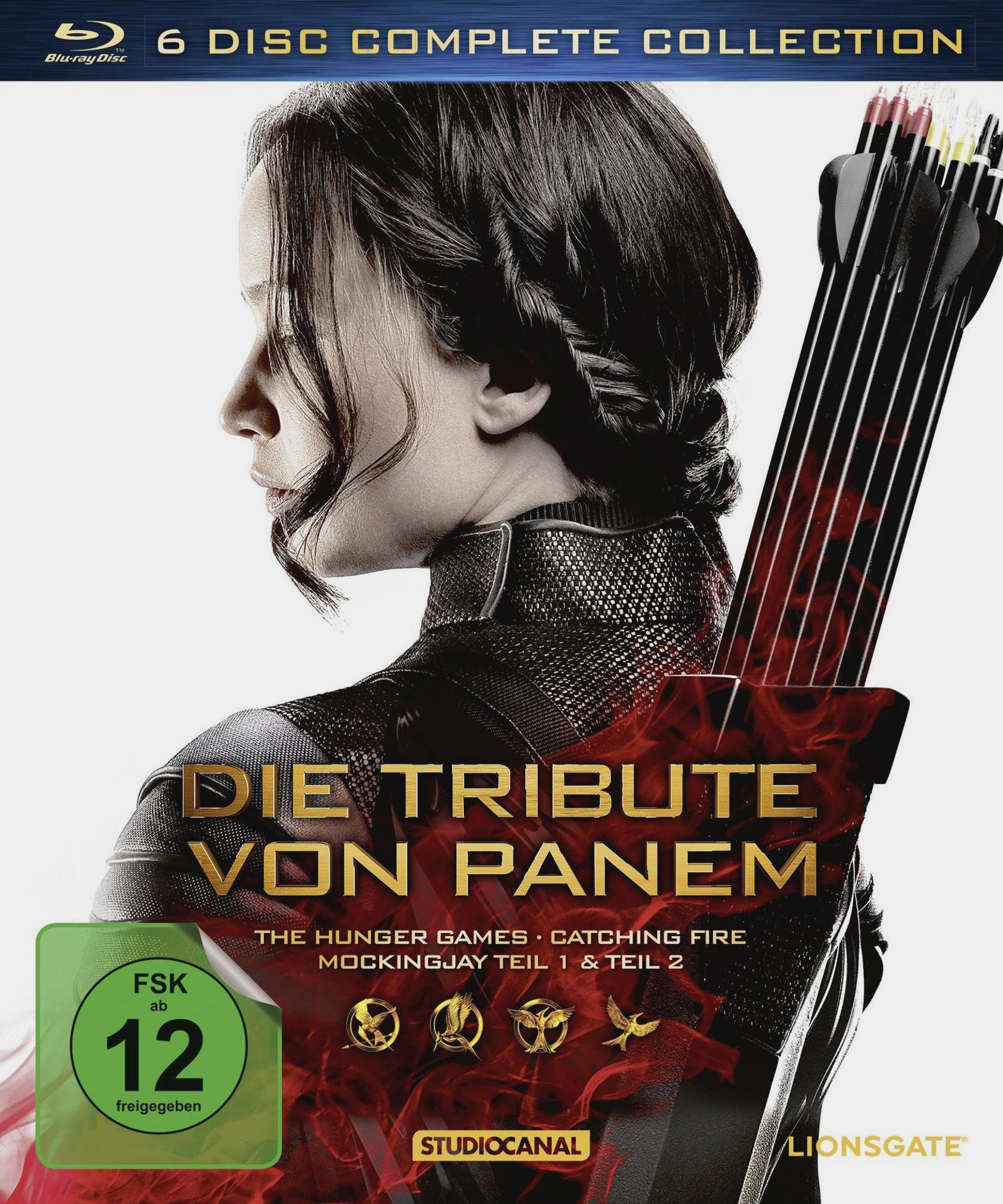 Die Tribute von Panem - Complete Collection (Jennifer Lawrence) [Blu-ray]