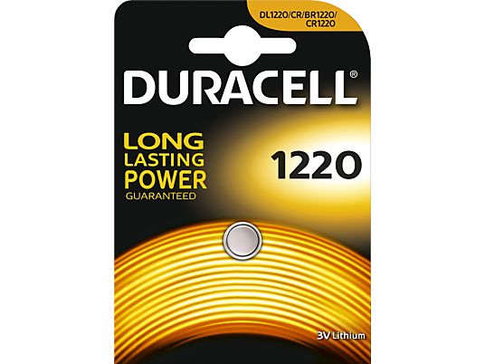 DURACELL Plus CR1220 - Batteria a bottone (Argento)