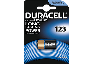 DURACELL Ultra 123 - Pile (Noir/cuivre)