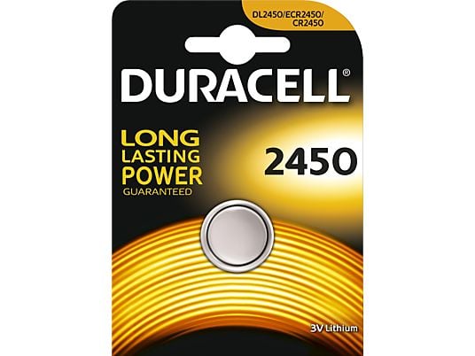 DURACELL CR2450 ELECTRONICS LITHIUM - Knopfzelle (Silber)