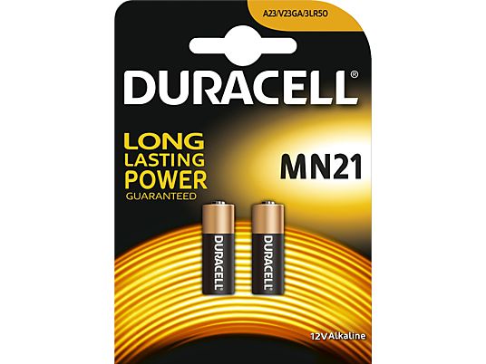DURACELL MN21 LLP ALKALINE 2PCS - Batterie (Schwarz/Kupfer)