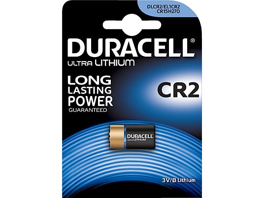 DURACELL CR2 ULTRA LITHIUM - Batterie (Schwarz/Kupfer)