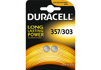 DURACELL DURACELL Electronics 357/303 2er - Batteria a bottone (Argento)