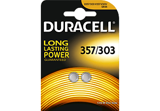 DURACELL Electronics 357/303 2er - Pile bouton (Argent)