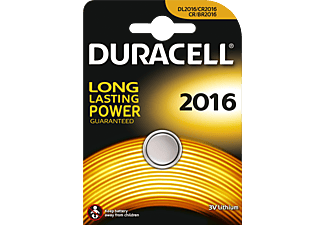 DURACELL DURACELL CR 2016 - Batteria a bottone (Argento)